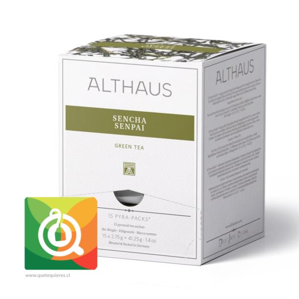 Althaus Té Verde Sencha Senpai 15 pirámides