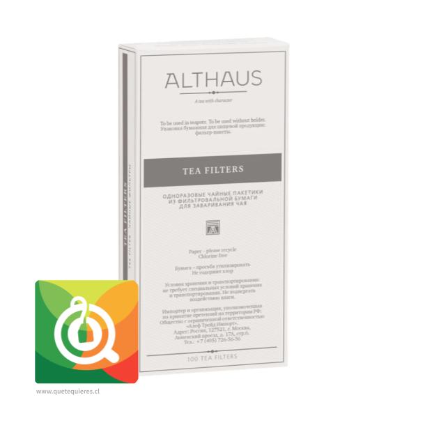 Althaus Filtros de Papel 100 unidades