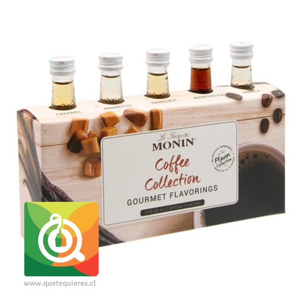 Monin 5 Syrup Colección de Café 