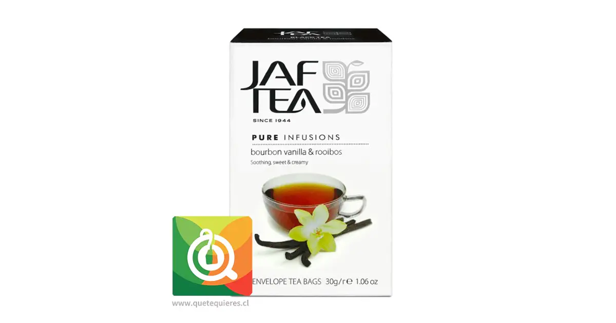 Jaf Tea Infusión Rooibos Vainilla
