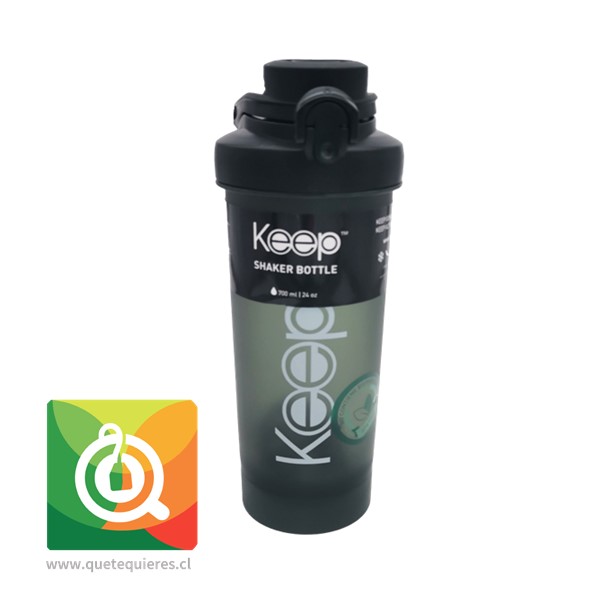 Keep Botella Shaker 700 Negra