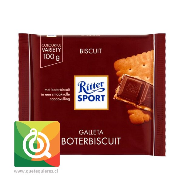 Ritter Sport Chocolate con Galleta - Boterbiscut