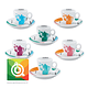 Hausbrandt Set 6 tazas Espresso Línea Diseño   - Image 2