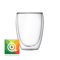 Hausbrandt Vaso de Café Doble Pared Sin Logo 350 ml 