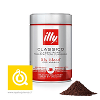 Illy Café Clásico Molido Para Espresso Lata
