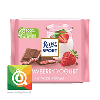 Ritter Sport Chocolate Relleno con Yogurt de Frutilla