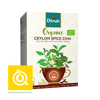 Dilmah Té Negro Orgánico Ceylon Spice Chai