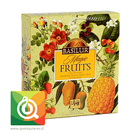 Basilur Surtido de Té Negro Frutal - Gift Magic Fruit Collection 