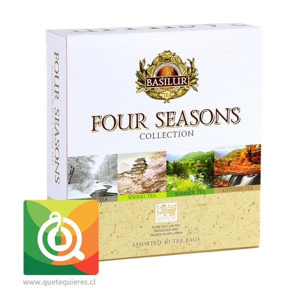 Basilur 4 Estaciones - Four Seasons Assorted 40 bolsitas