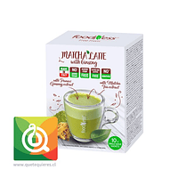 Foodness Té Matcha Latte con Ginseng Instantáneo 