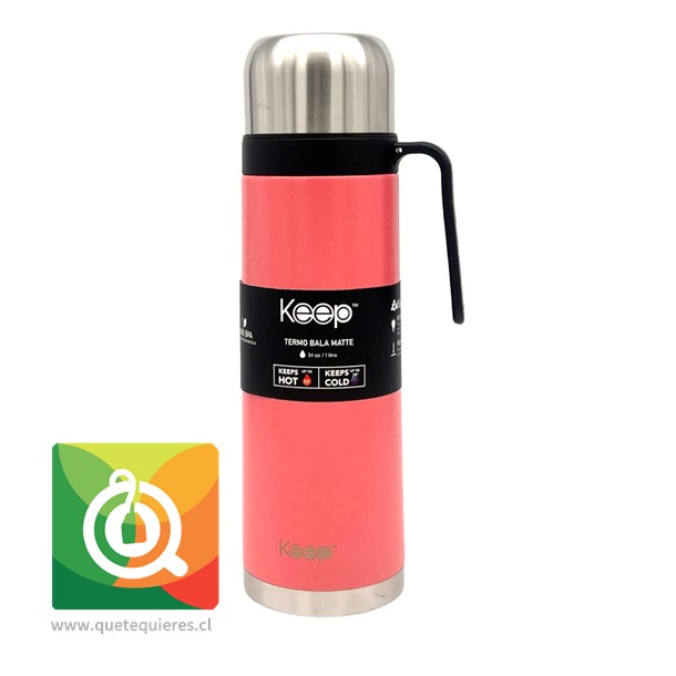 Keep Termo Bala Mate con Mango Rosado- Image 1