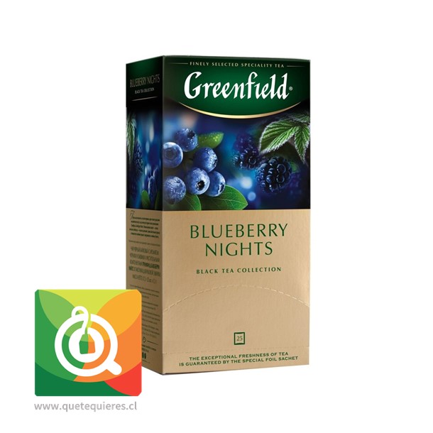 Greenfield Té Negro Blueberry Night