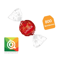 Lindt Chocolate Bombón Leche Granel 800 unidades