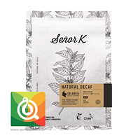 Señor K Café Grano Natural Descafeinado Colombia 1 Kg