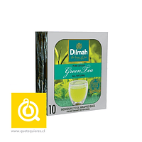 Dilmah Té Verde Natural 10 bolsitas