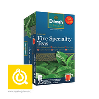 Dilmah Té Negro Cinco Tés Especiales - Five Specialty Teas