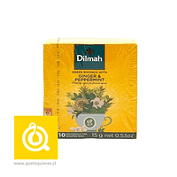 Dilmah Infusión Rooibos Verde Jengibre y Menta 