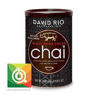 David Rio Té Negro Chai Instantáneo con Chocolate - Black Rhino 