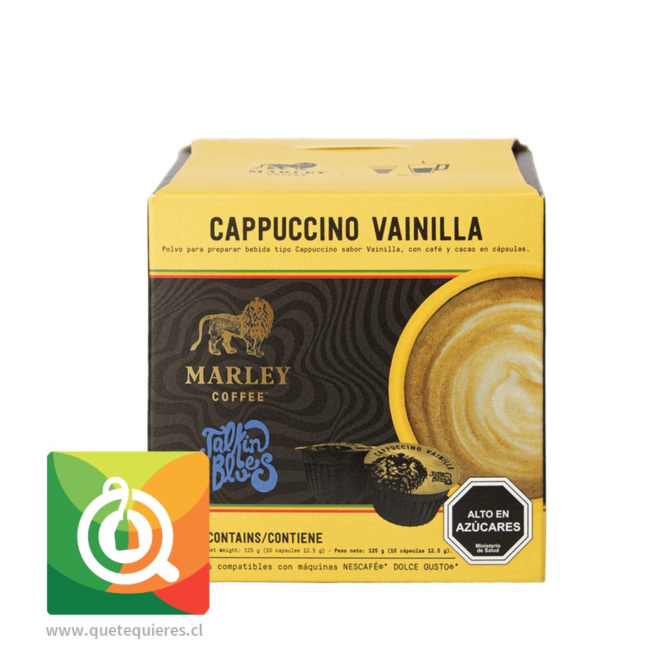 Marley Coffee Talkin Blues Cappuccino Vainilla - Dolce gusto® compatibles- Image 2