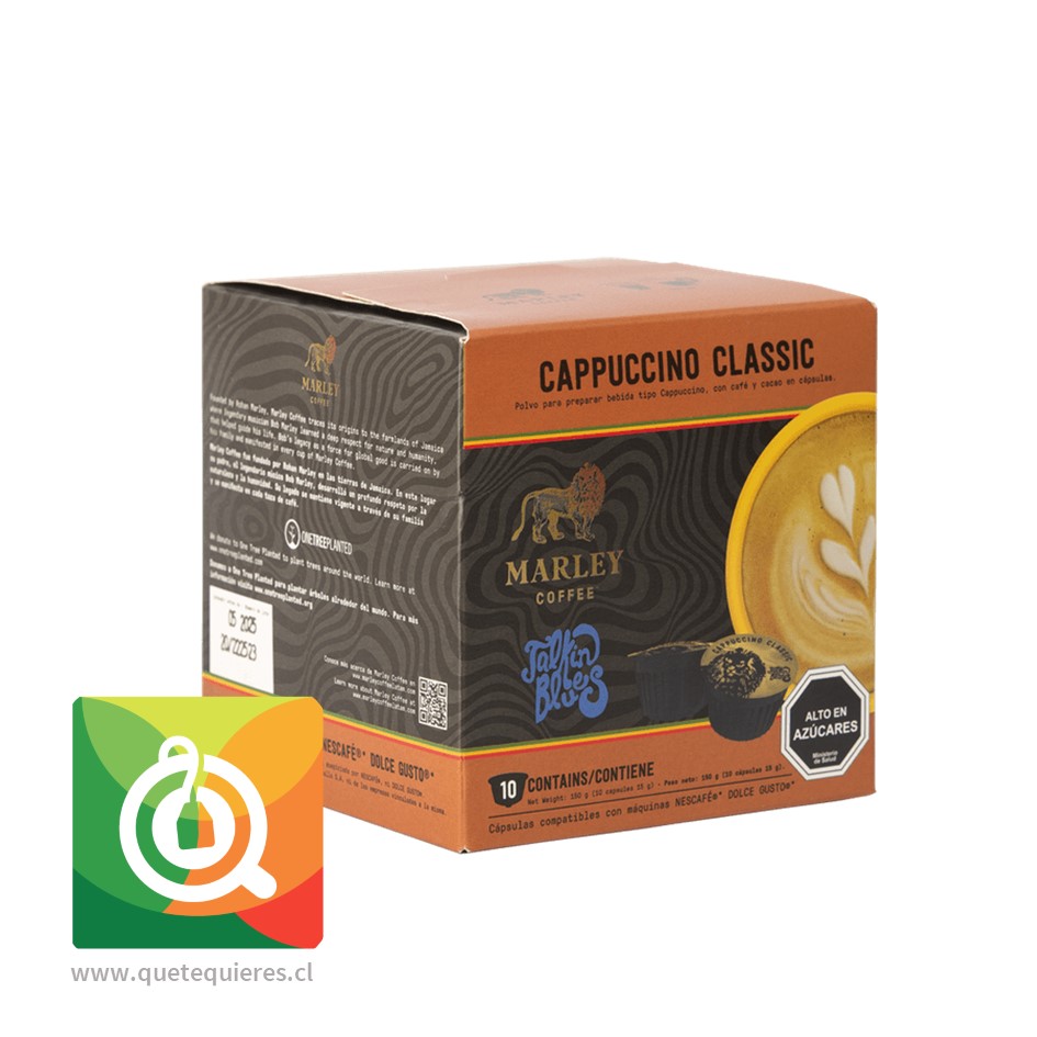 Marley Coffee Talkin Blues Cappuccino Classic - Dolce gusto® compatibles- Image 2