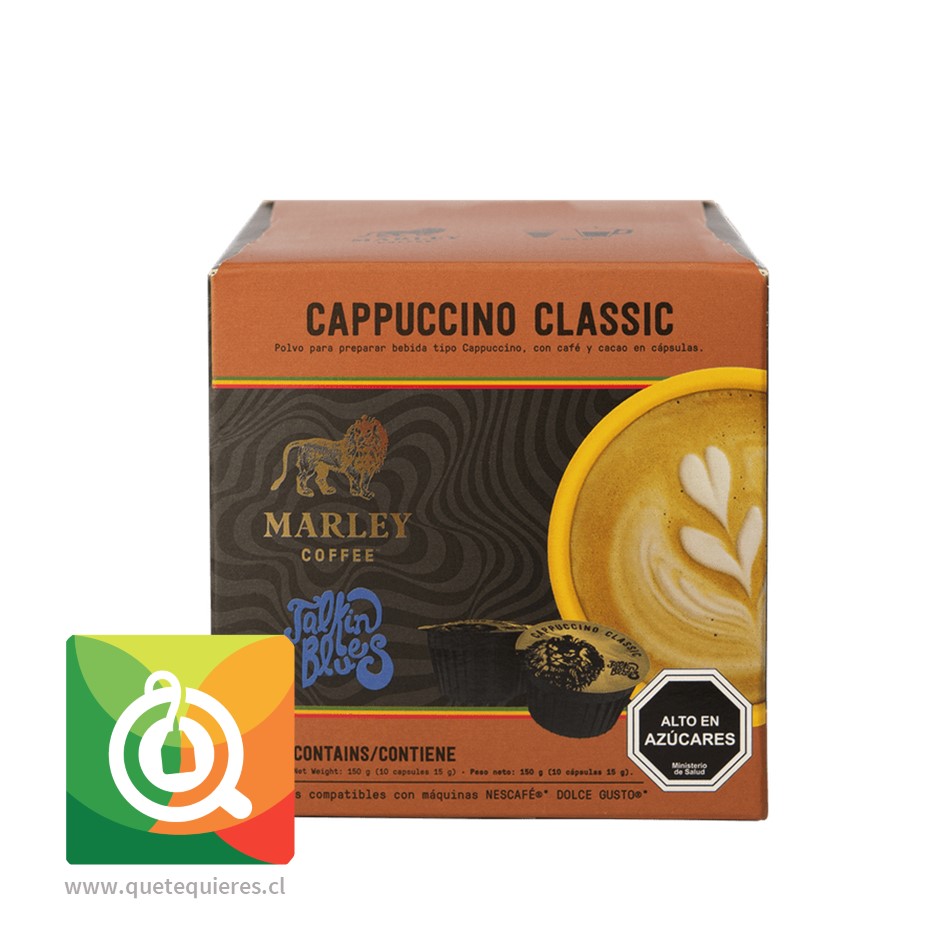 Marley Coffee Talkin Blues Cappuccino Classic - Dolce gusto® compatibles- Image 3