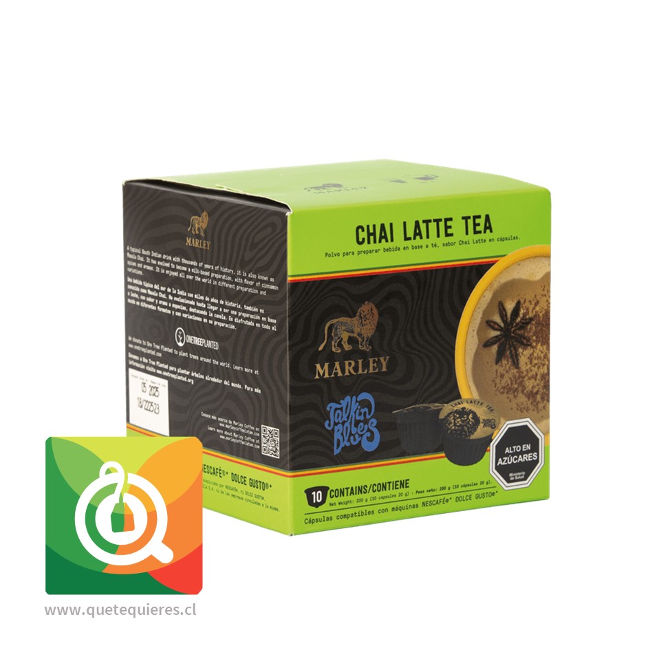 Marley Coffee Talkin Blues Chai Latte - Dolce gusto® compatibles- Image 3