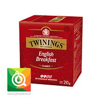 Twinings Té Negro English Breakfast 10 bolsitas