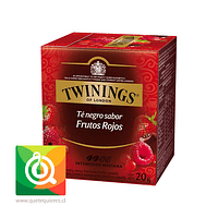 Twinings Té Negro 4 Frutos Rojos 