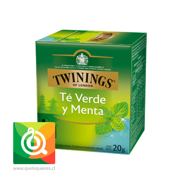 Twinings Te Verde y Menta 