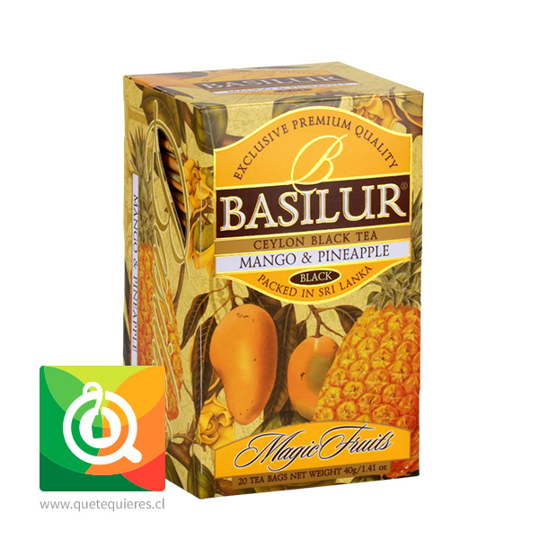 Basilur Té Magic Fruit Mango y Piña - Mango & Pineapple- Image 2