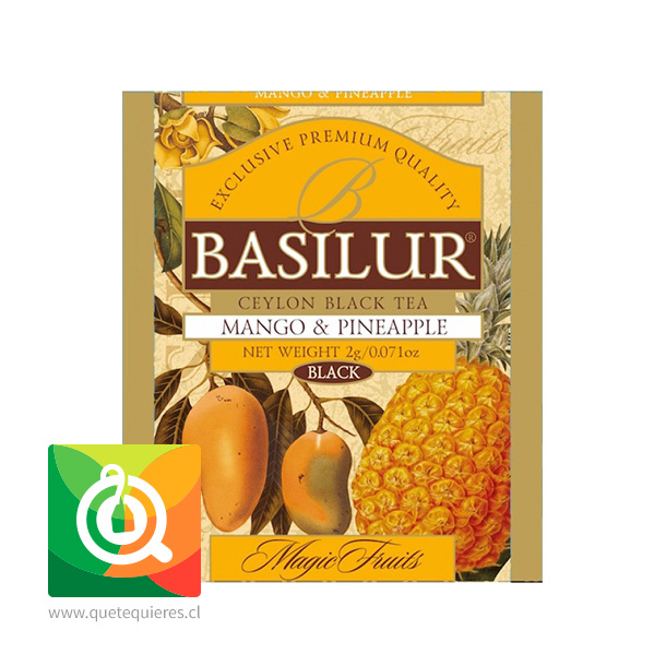 Basilur Té Magic Fruit Mango y Piña - Mango & Pineapple- Image 3