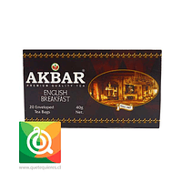 Akbar Té English Breakfast 20 bolsitas