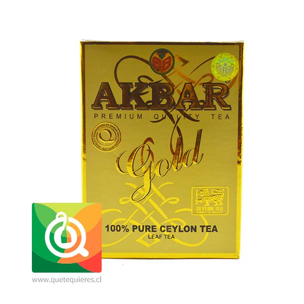 Akbar Té Negro Gold en Hoja 100 gr