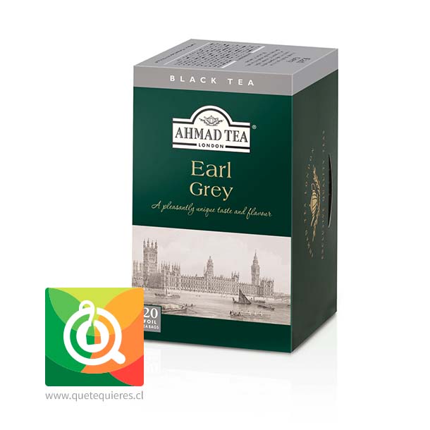 Ahmad Té Negro Earl Grey 20 bolsitas- Image 1