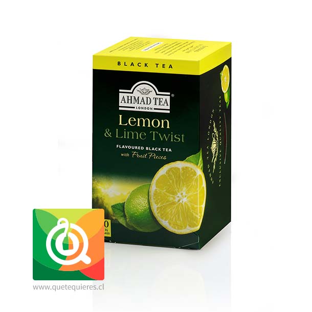 Ahmad Té Negro  Limón y Lima - Lemon & Lime Twist- Image 1