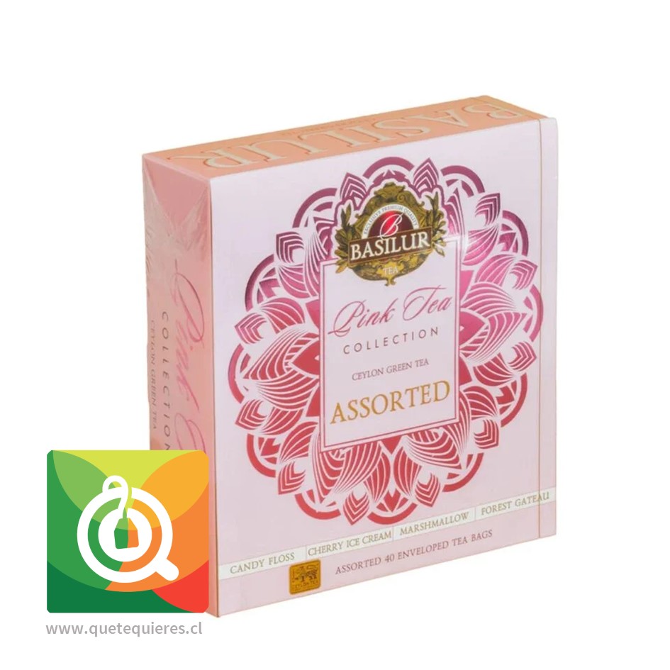 Basilur Colección Té Verde Pink Tea Assorted- Image 1