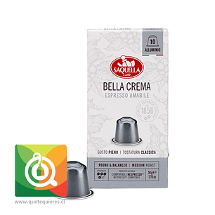 Saquella Café Capsula Bella Crema