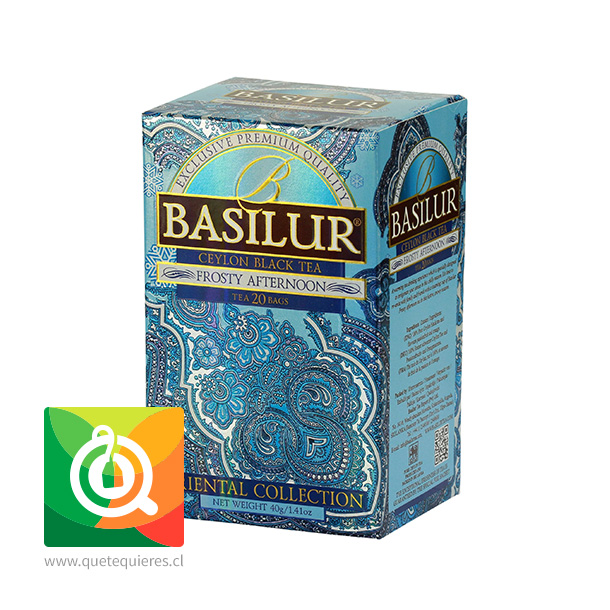 Basilur Té Negro Frosty Afternoon - Ceylon Black Tea Frosty Afternoon- Image 1