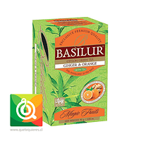 Basilur Té Verde Naranja y Jengibre - Magic Fruit Green Te Ginger & Orange