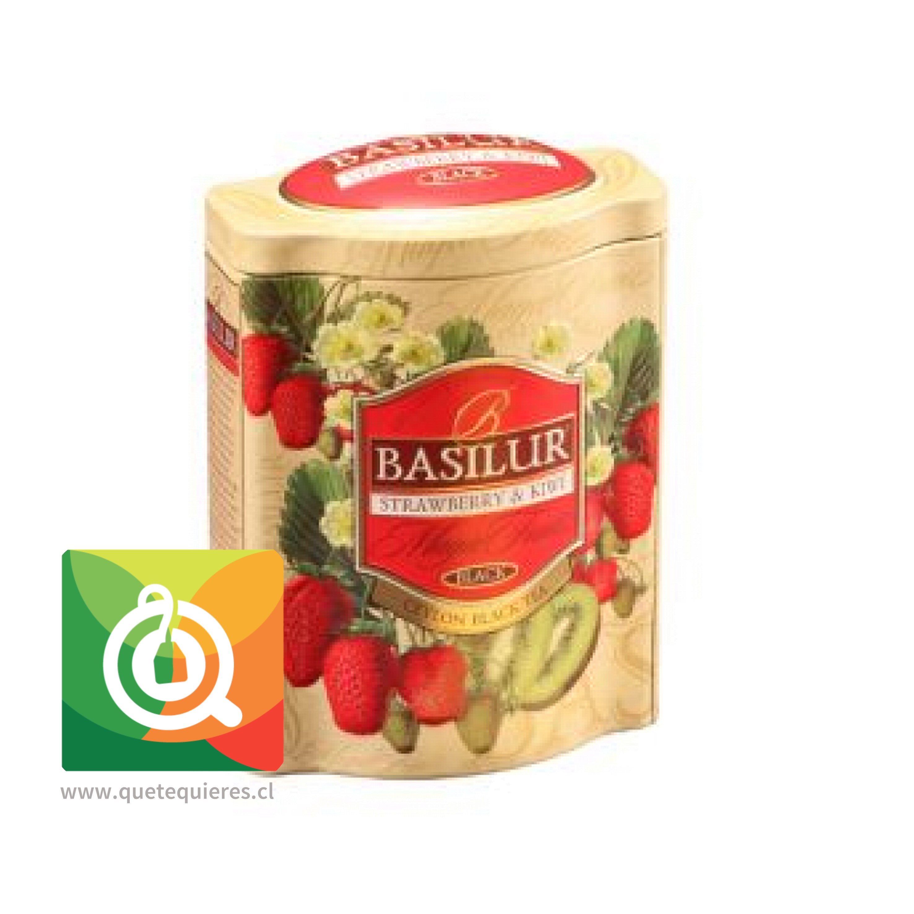Basilur Lata Té Negro Frutilla y Kiwi - Magic Fruit Strawberry & Kiwi- Image 2