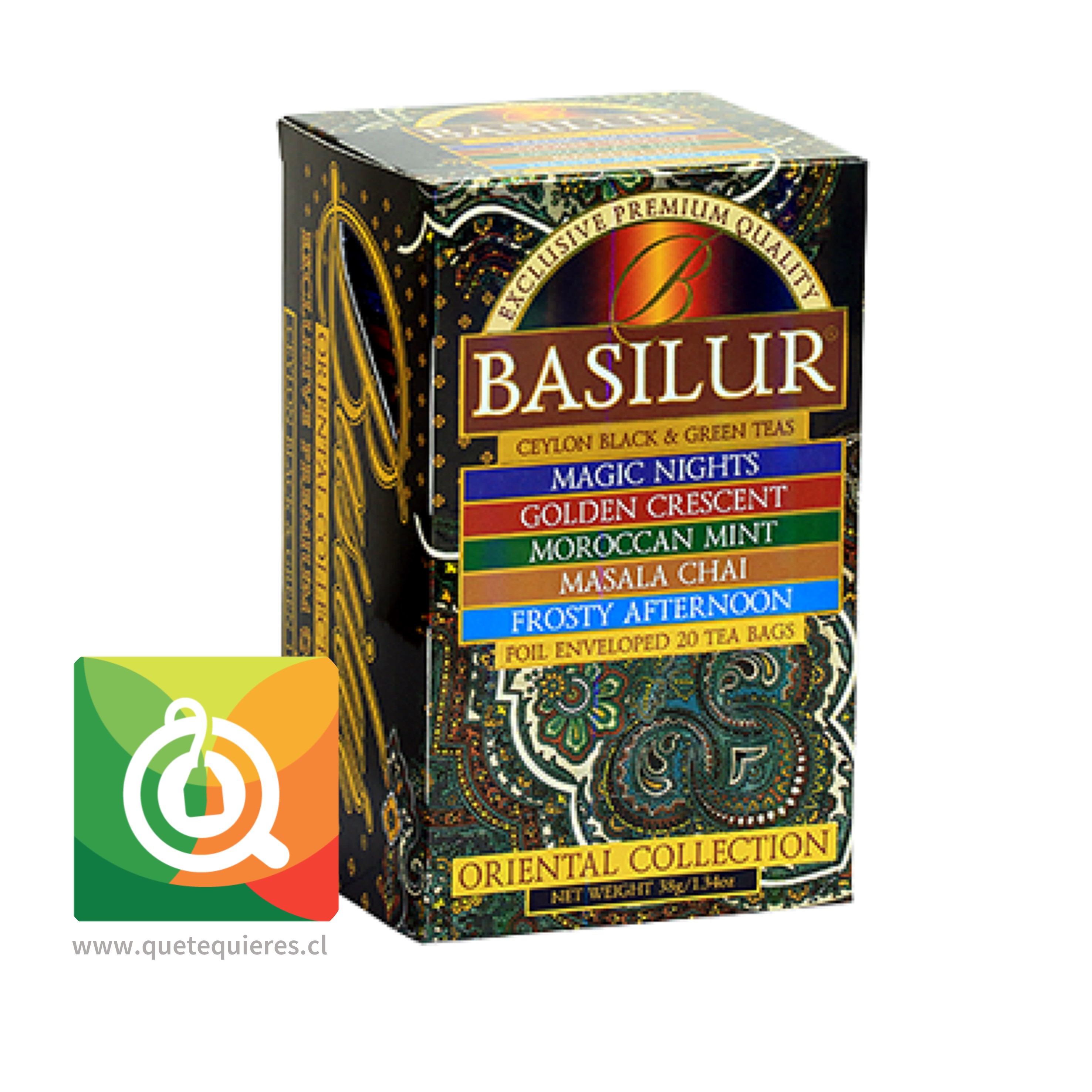 Basilur Té Negro Surtido Oriental - Ceylon Black Oriental Assorted