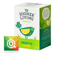 Higher Living Té Verde Orgánico Limón 