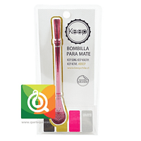 Keep Bombilla Mate Fucsia