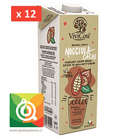 ViviCosi Bebida Vegetal Avellanas - Chocolate x12