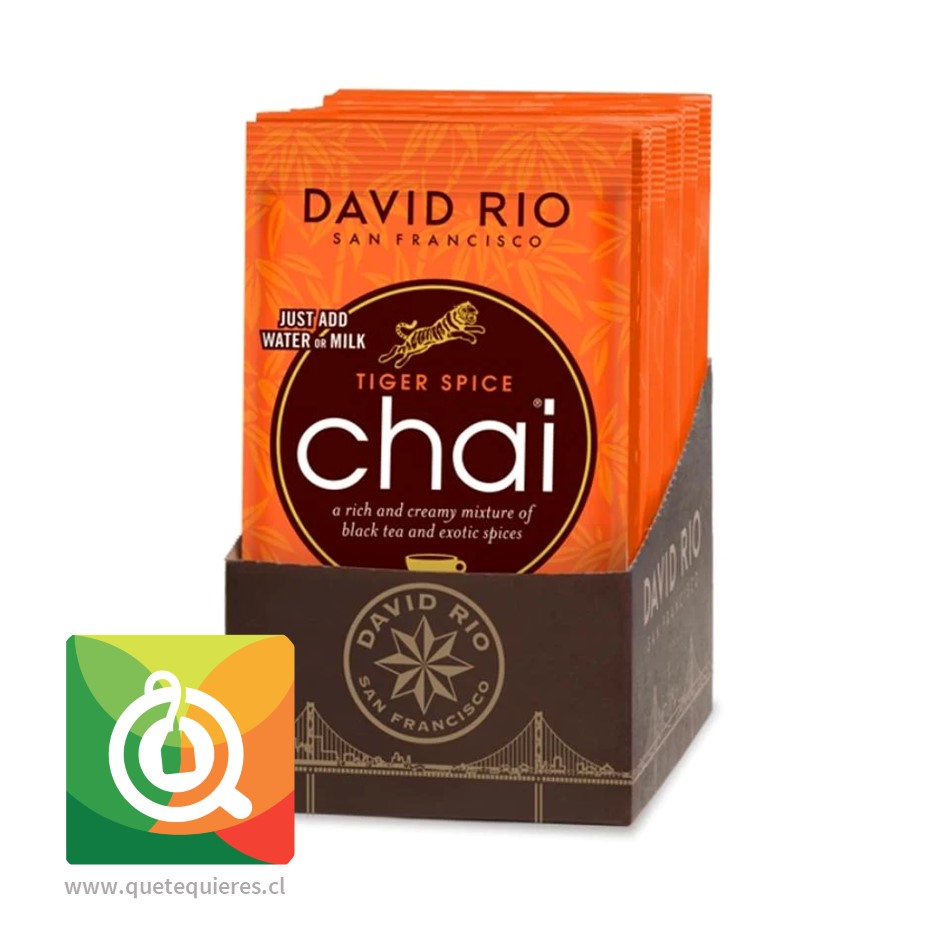 David Rio Té Negro Chai Instantáneo Clásico - Tiger Spice Chai- Image 2