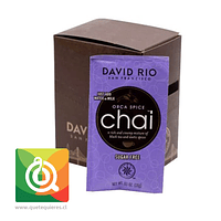 David Rio Té Negro Chai Instantáneo Clásico Sin Azúcar - Orca Spice 