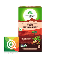 Organic India Tulsi Masala Chai - Infusión Orgánica Tulsi Masala Chai