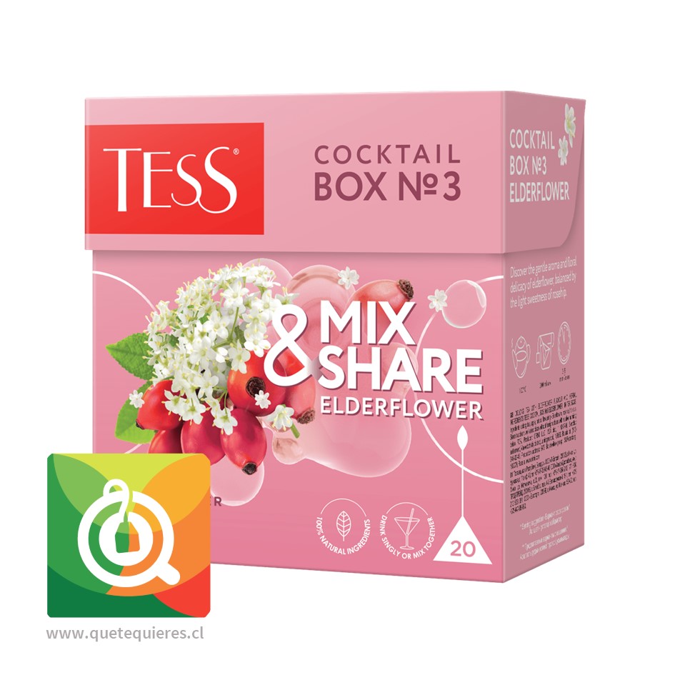 Tess Infusión Elderflower Mix and Share