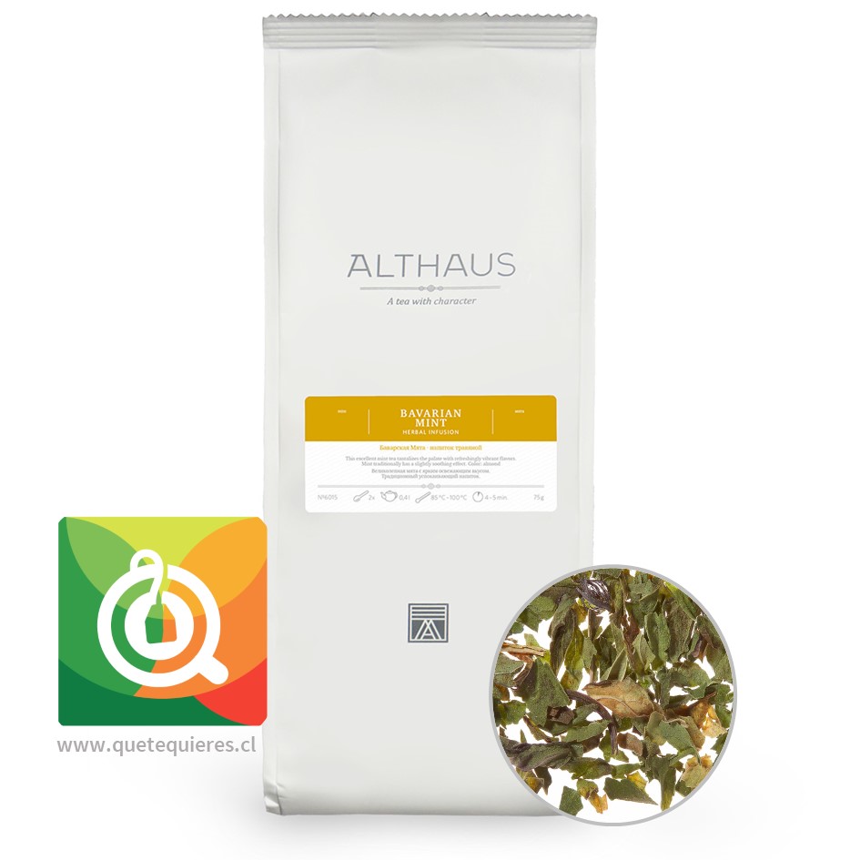 Althaus Infusión Bavarian Mint - Menta Bávara 75 gr- Image 1