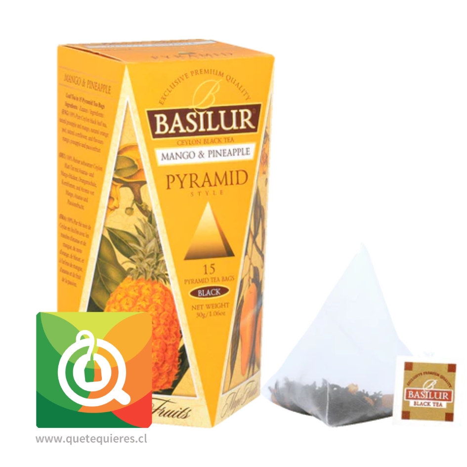 Basilur Té Negro Mango Piña - Mango & Pineapple- Image 2